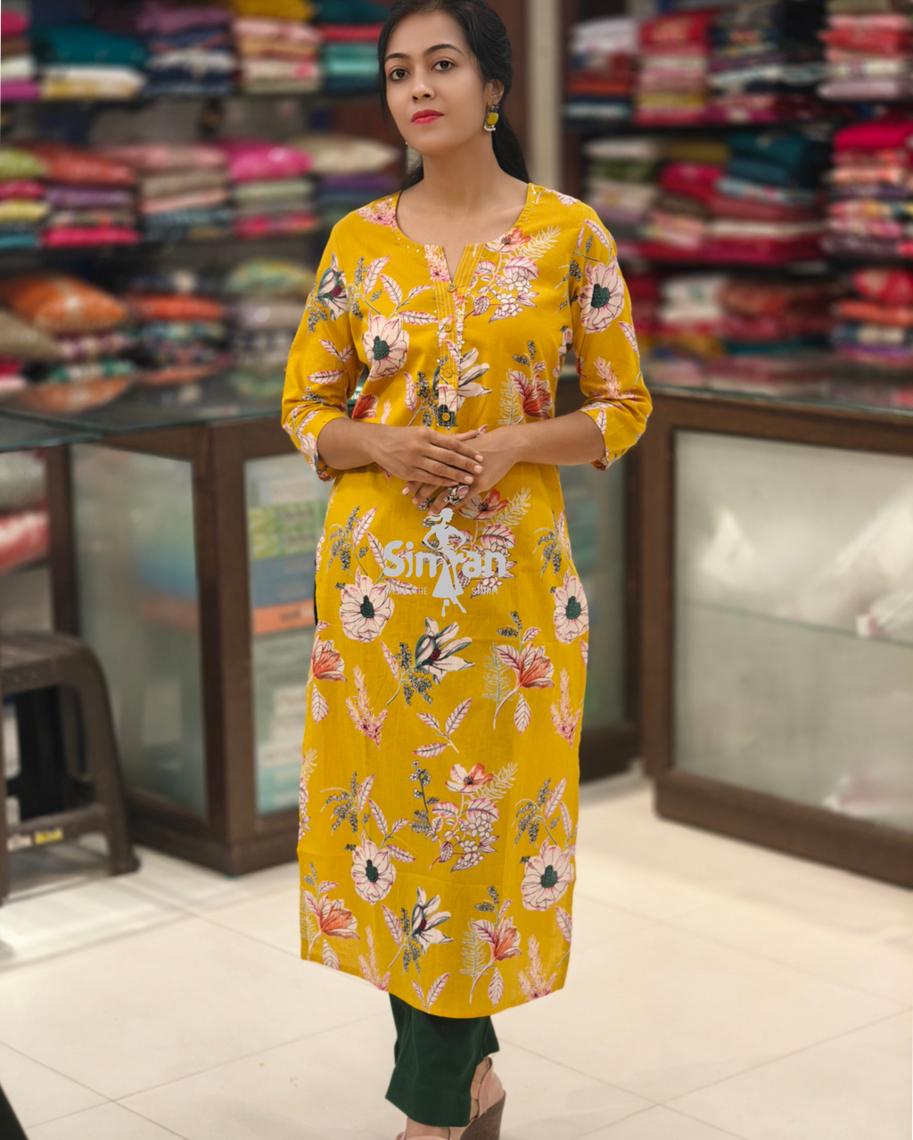 Pure Cotton Kurti 014531