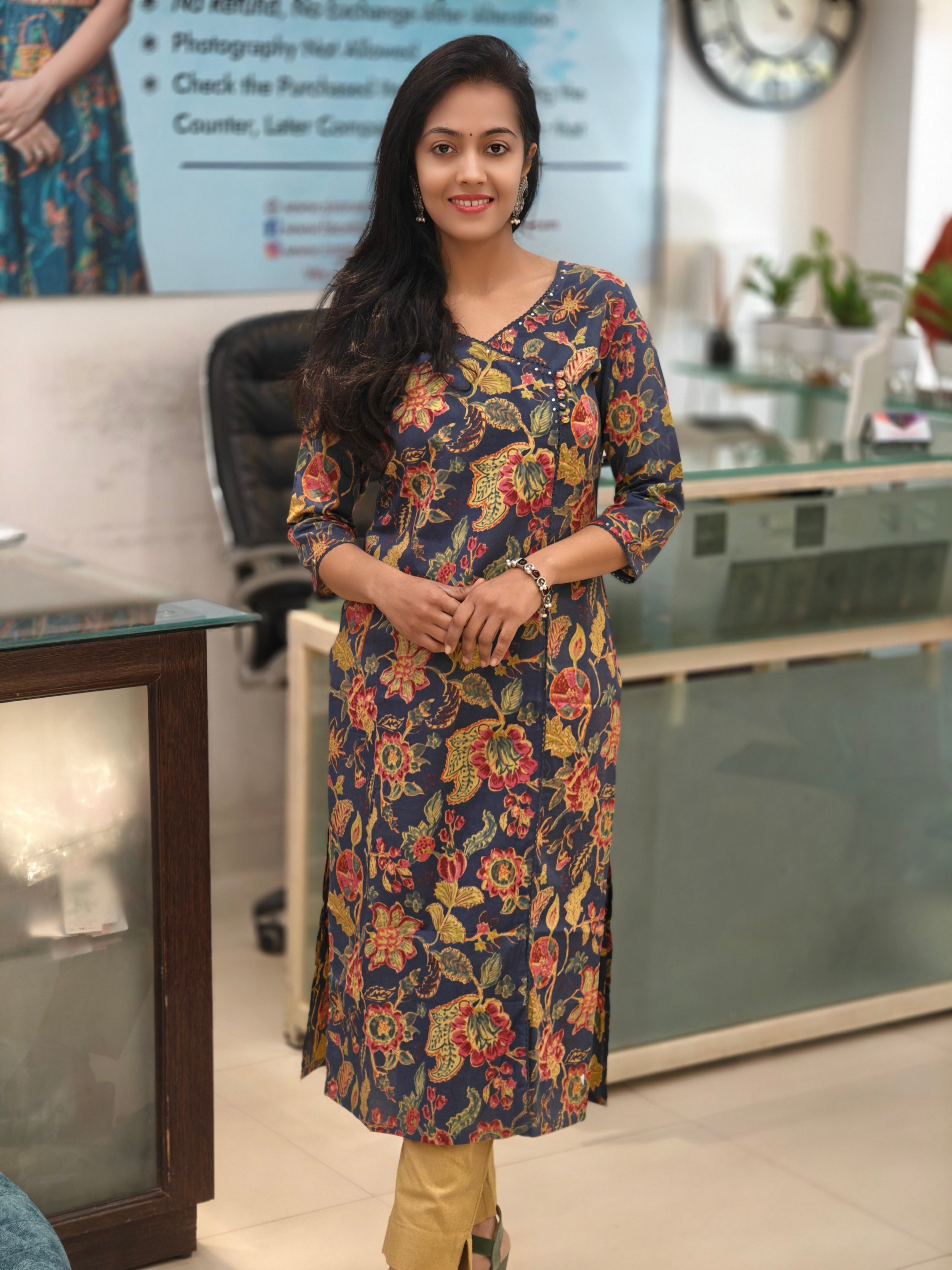 Pure Cotton Kurti 011954