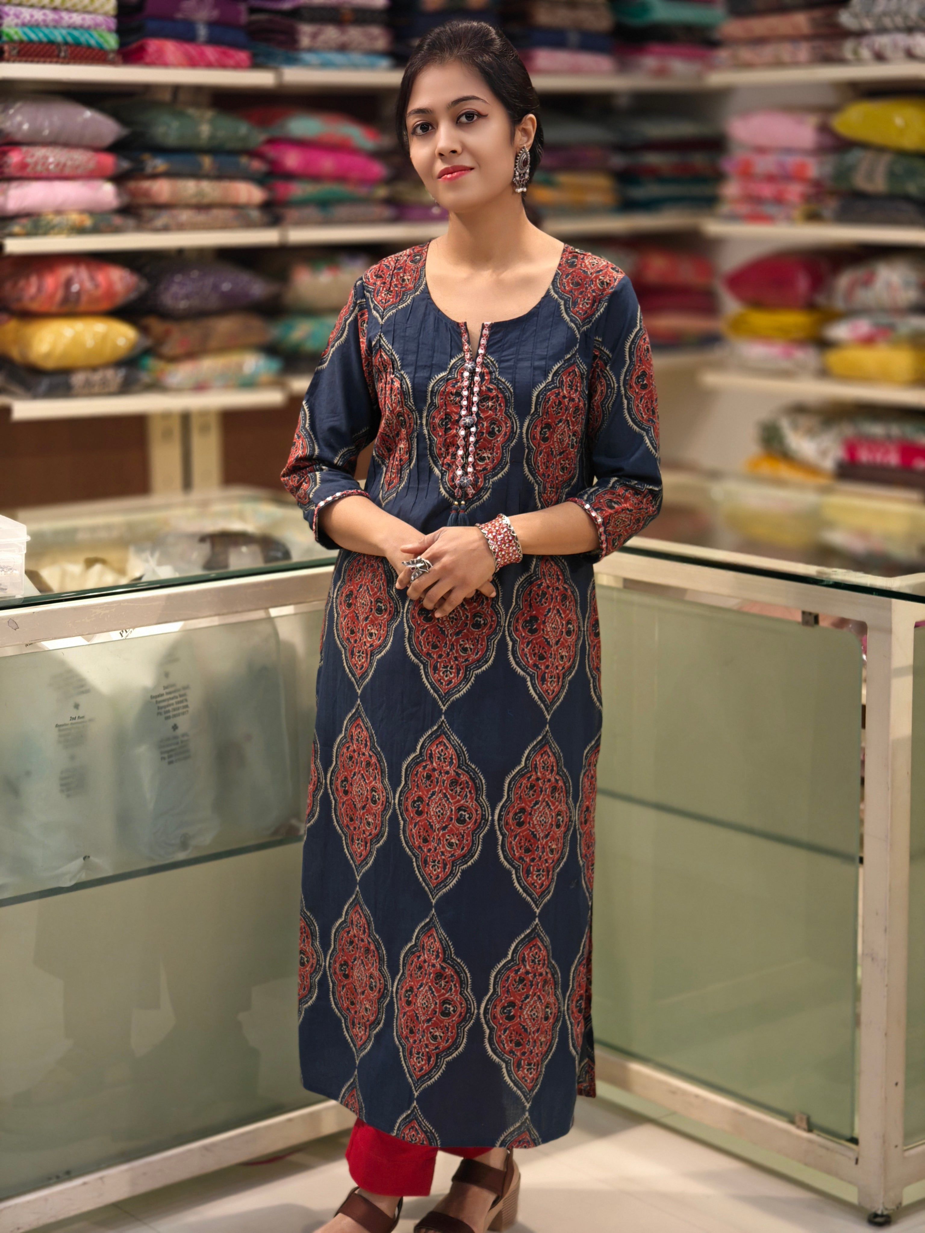 Pure Cotton Kurti 012502