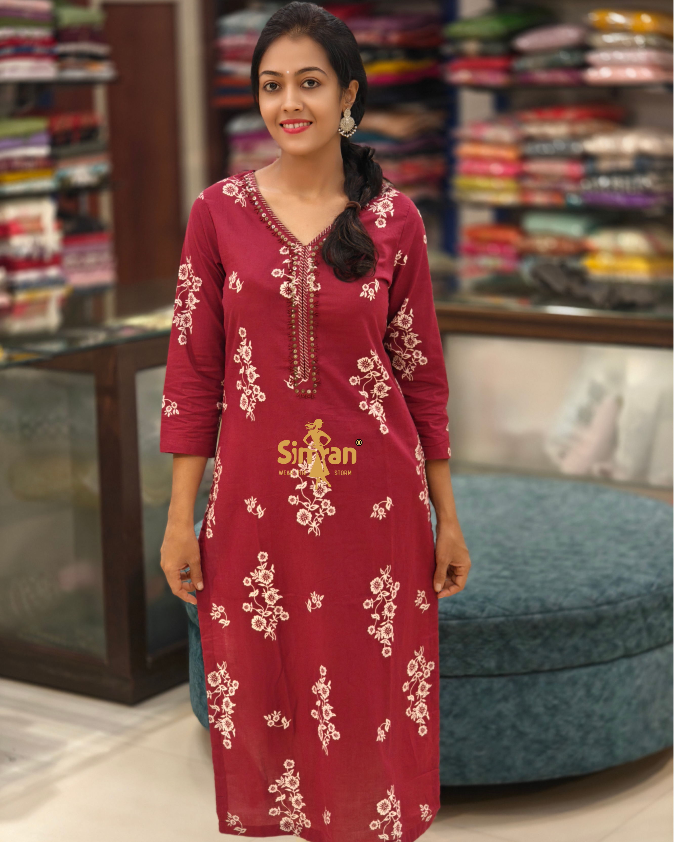 Pure Cotton Kurti 014170