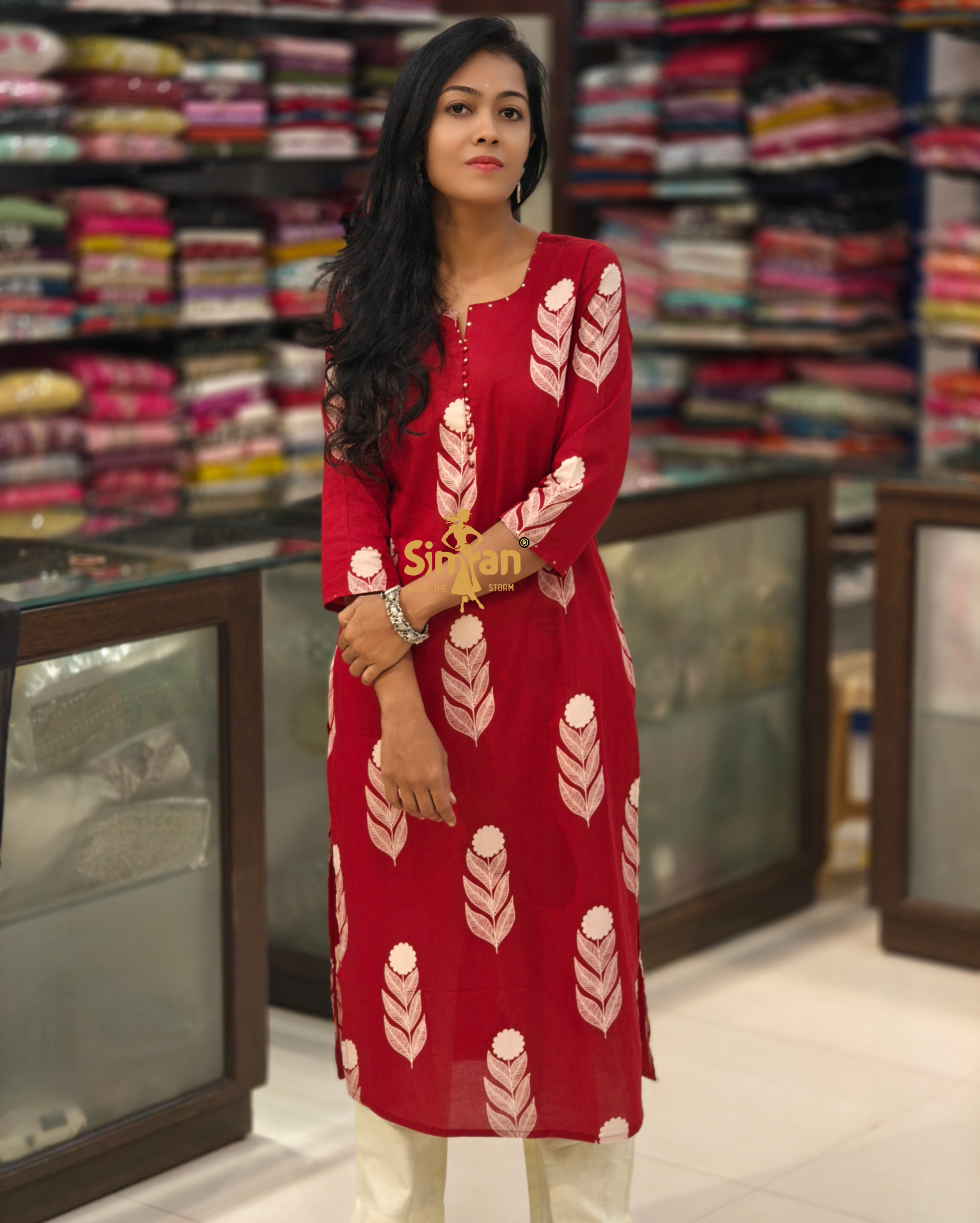 Pure Cotton Kurti 014168