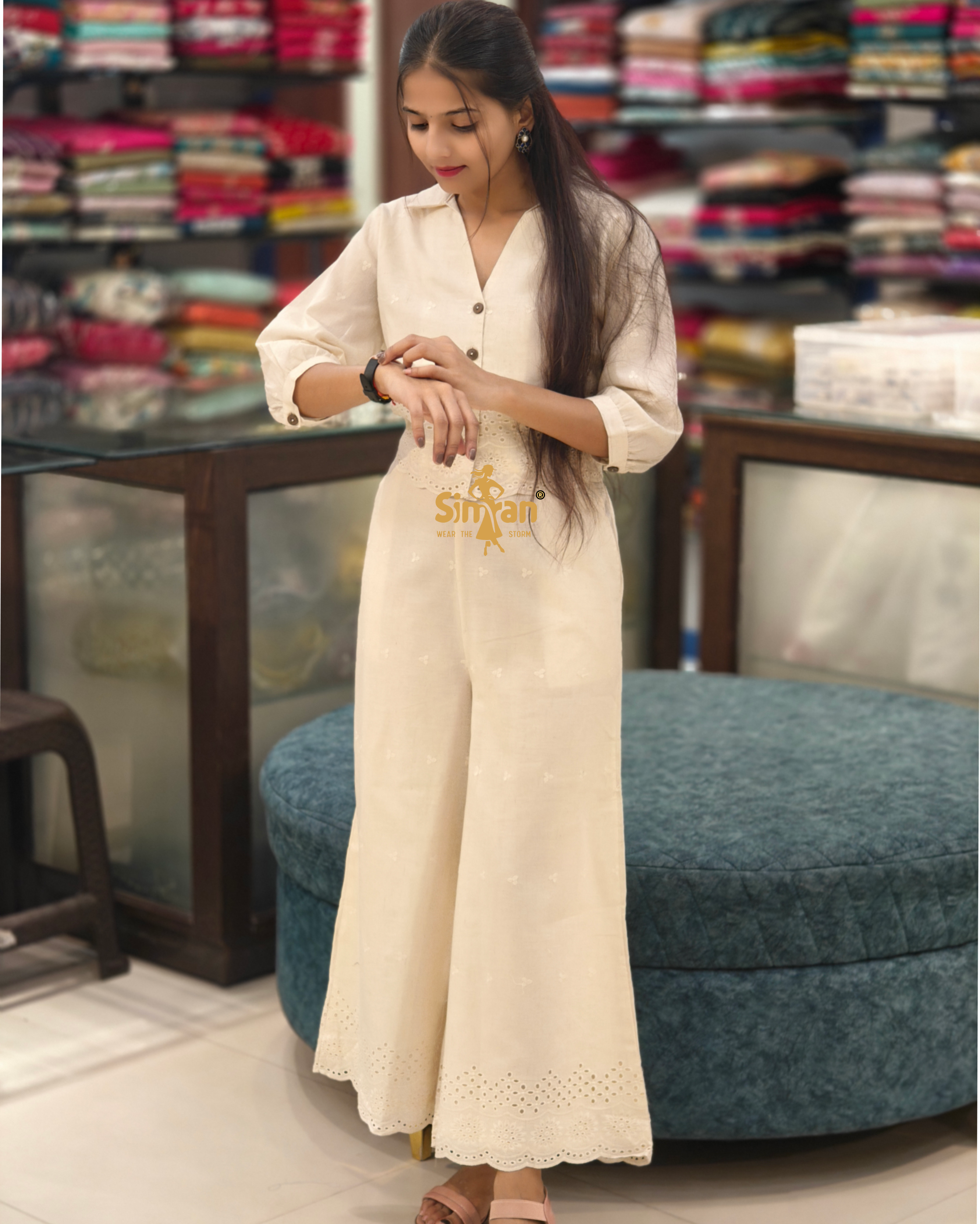 Cotton Co-ord Set 014411