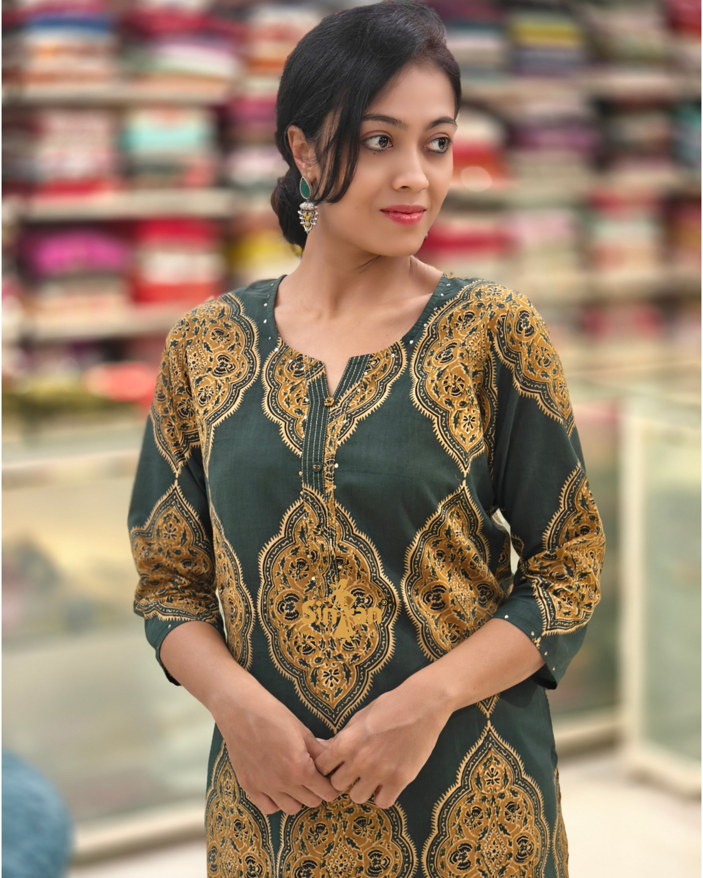 Pure Cotton Kurti 014144