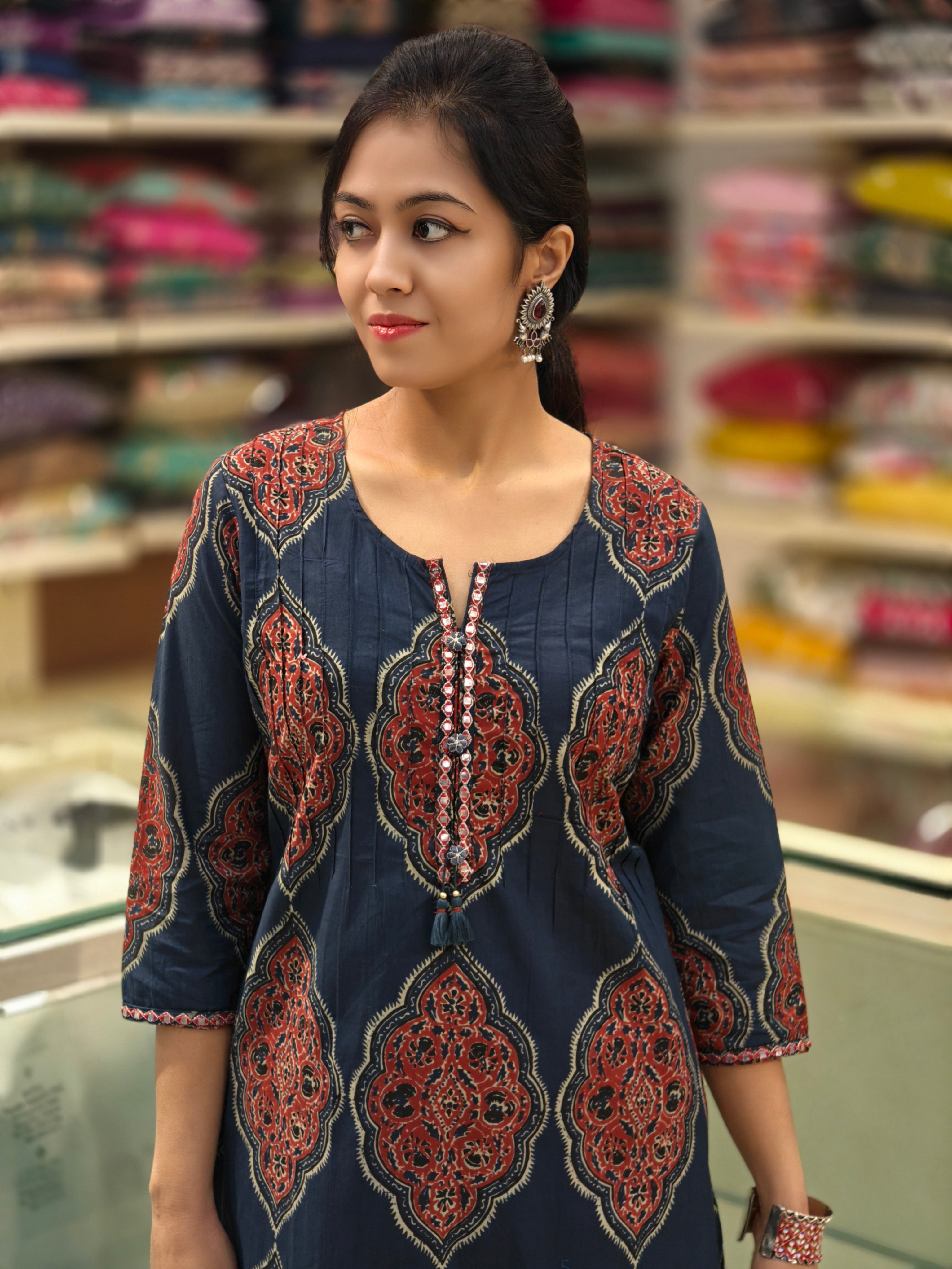 Pure Cotton Kurti 012502