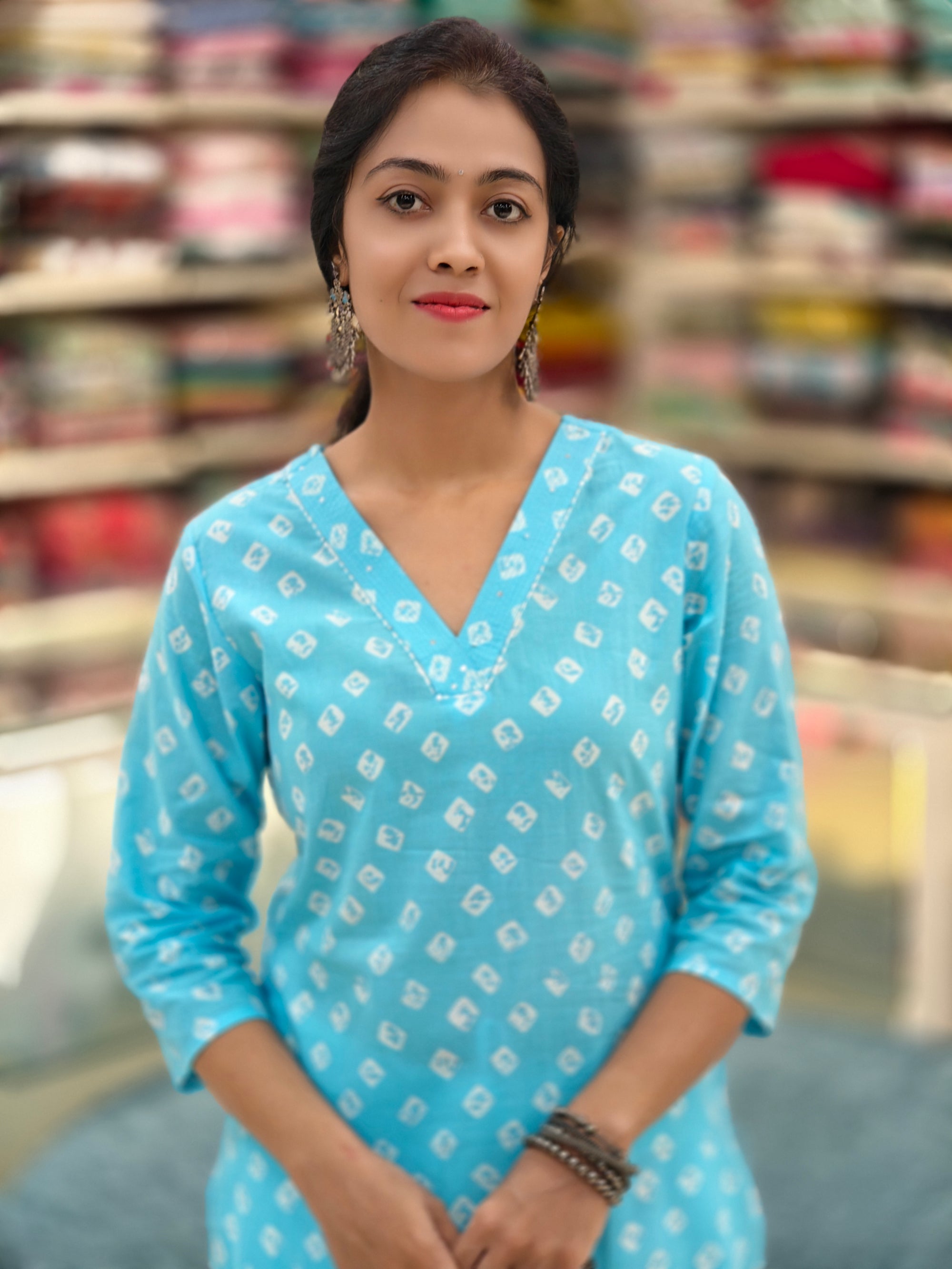 Pure Cotton Kurti 011476