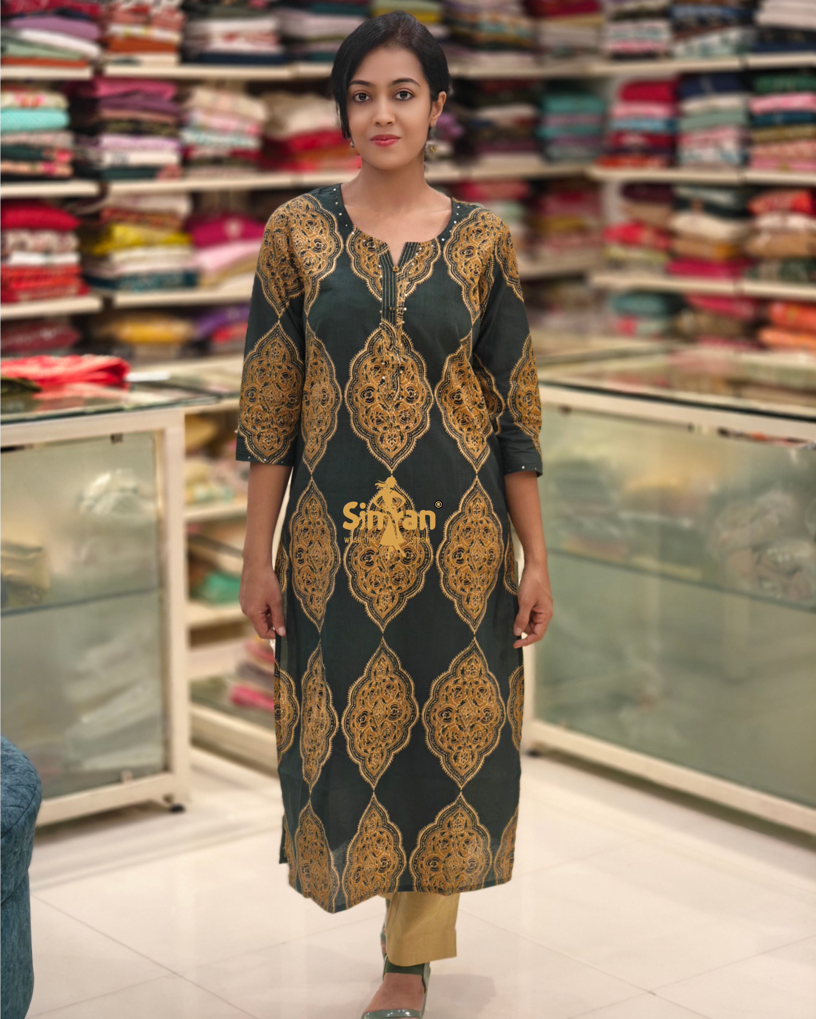 Pure Cotton Kurti 014144