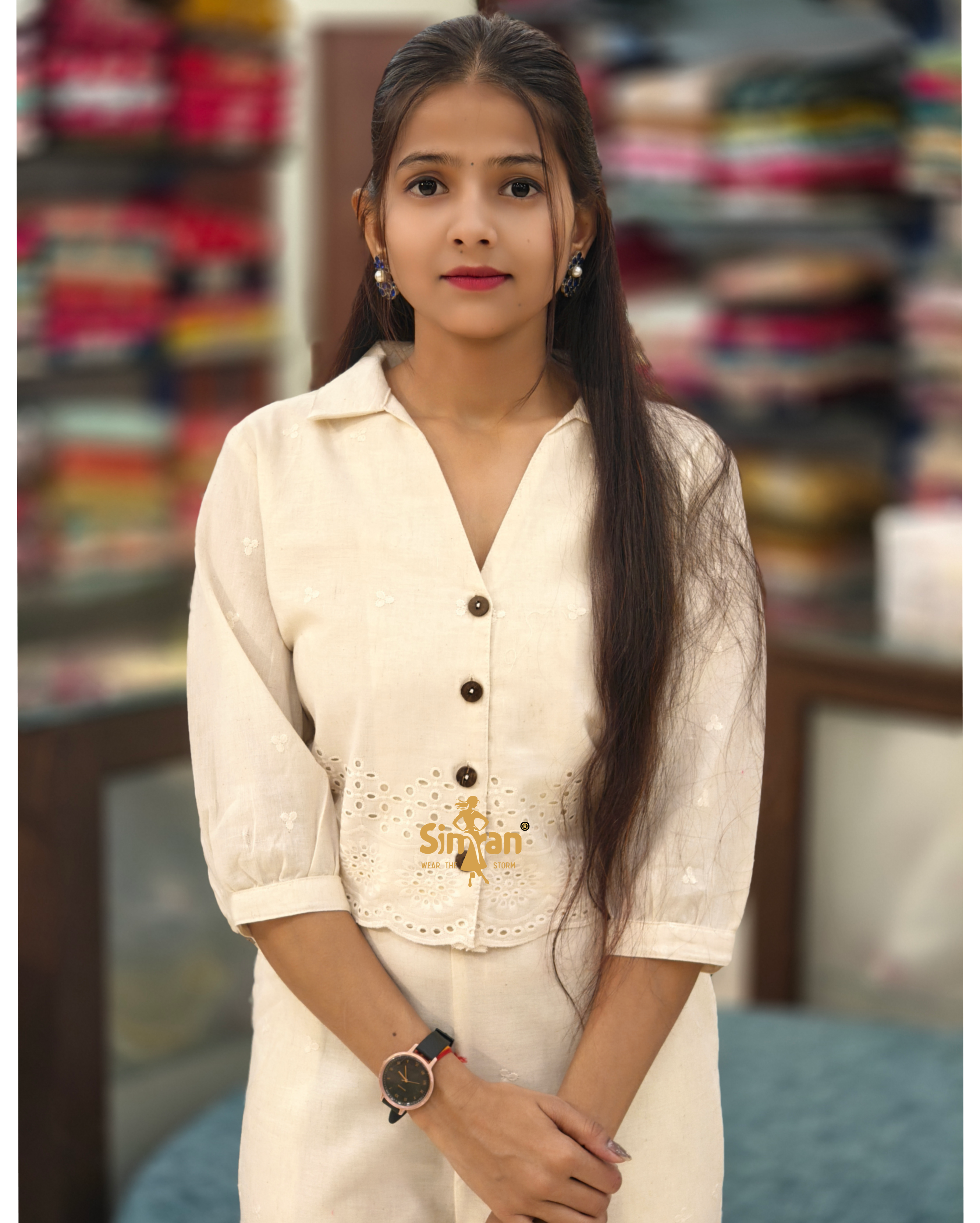 Cotton Co-ord Set 014411