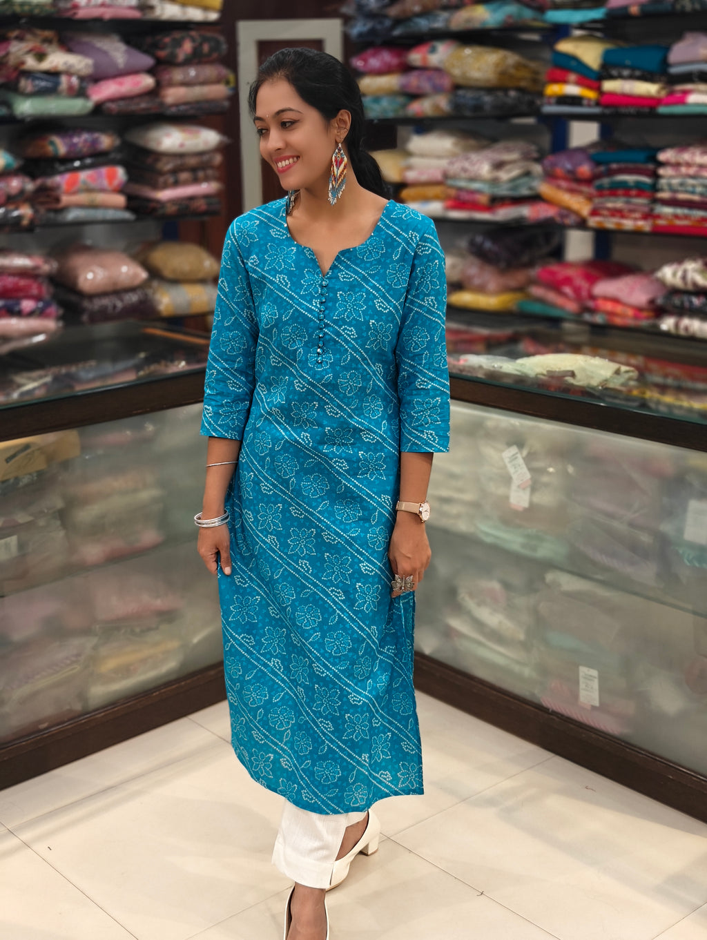 Pure Cotton Kurti 011477