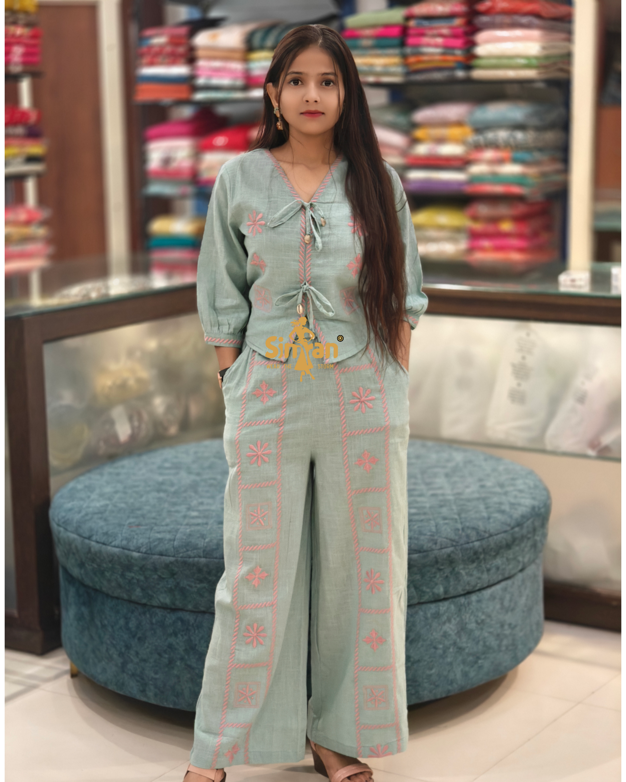 Cotton Co-ord Set 014405