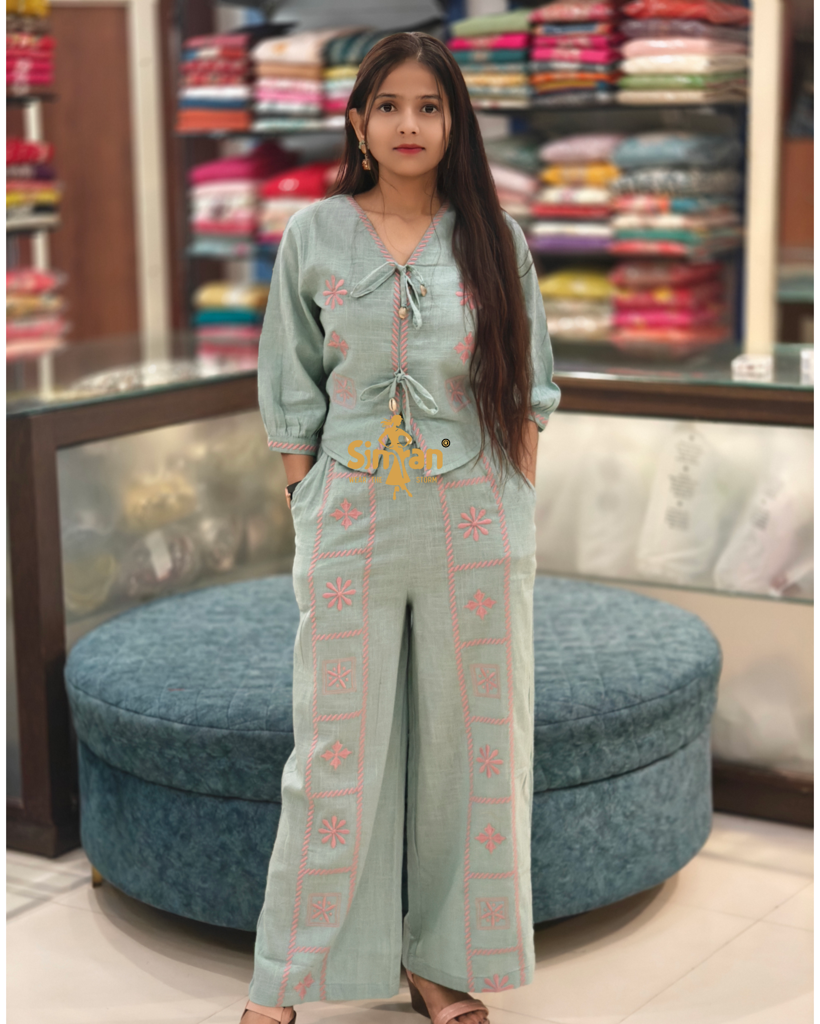 Cotton Co-ord Set 014405