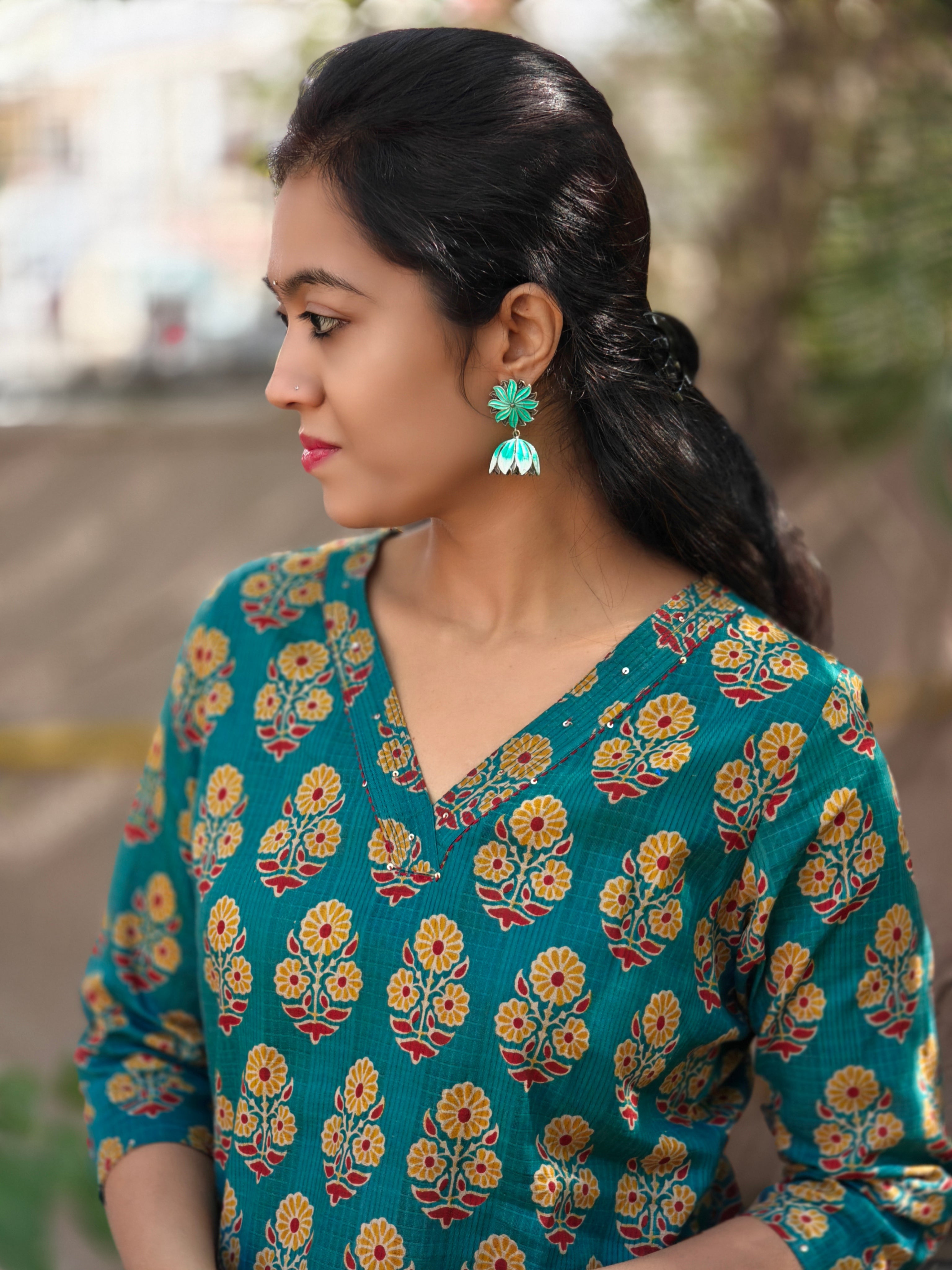 Pure Cotton Kurti 011957