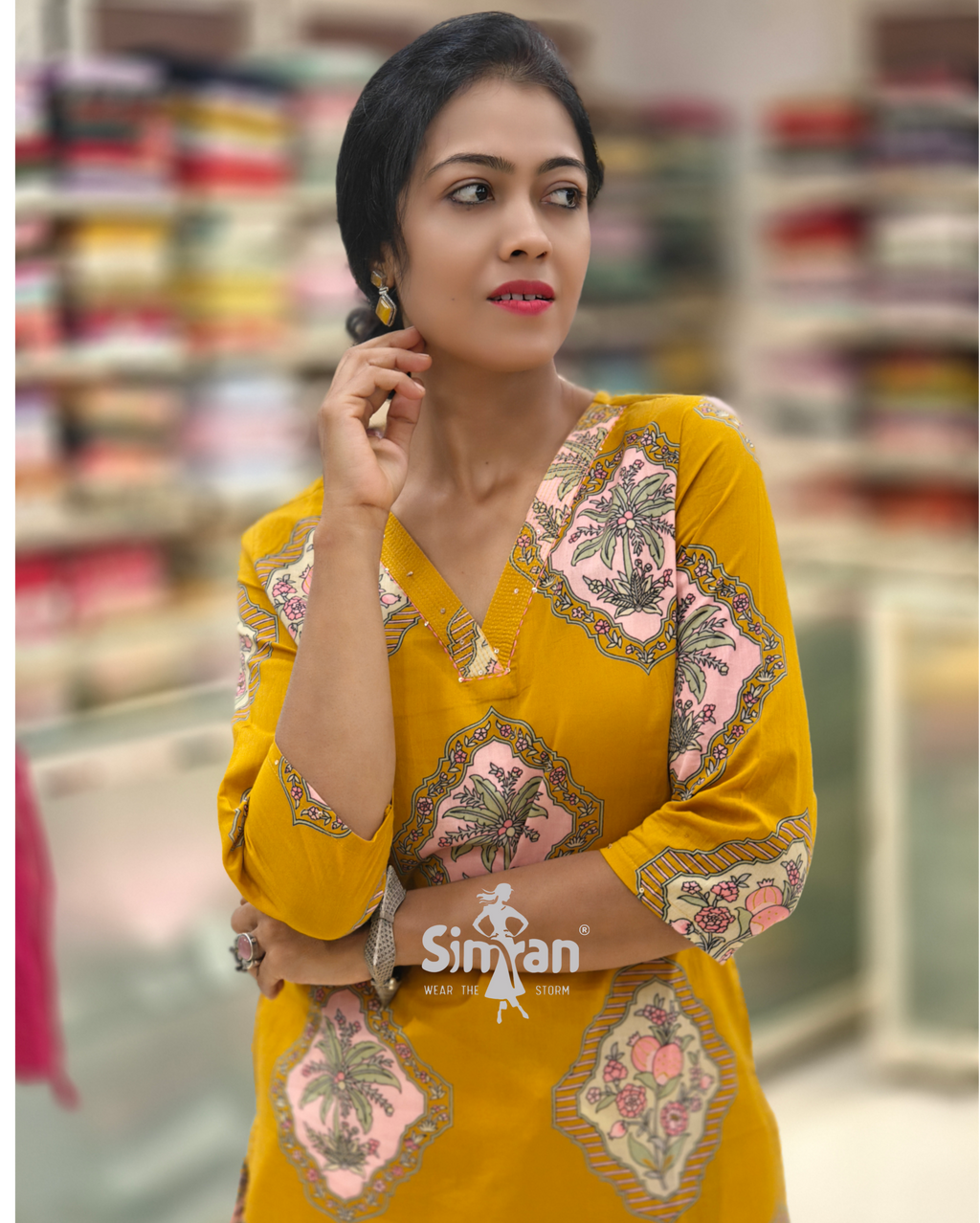 Pure Cotton Kurti 014165