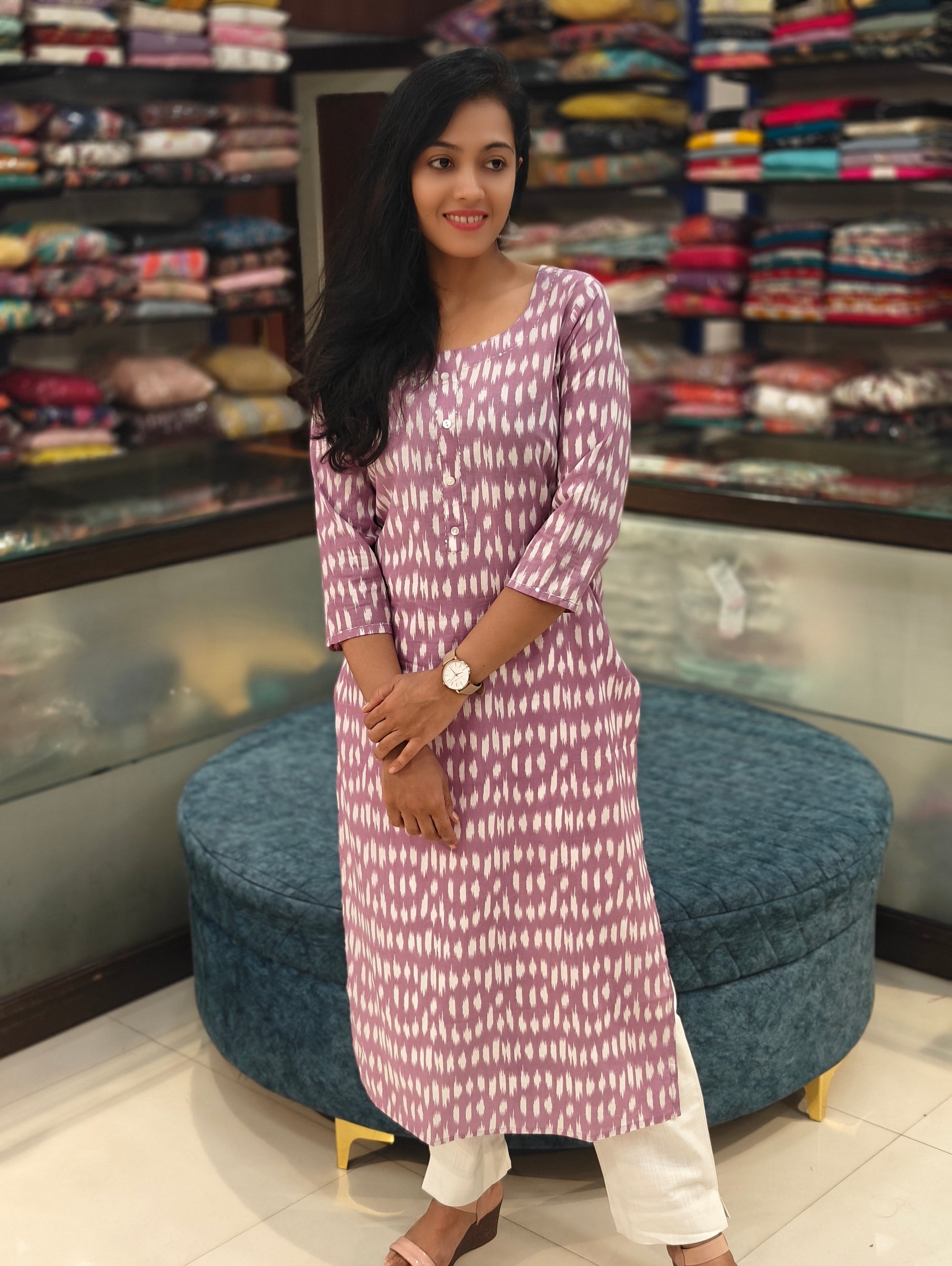 Pure Cotton Kurti 011483
