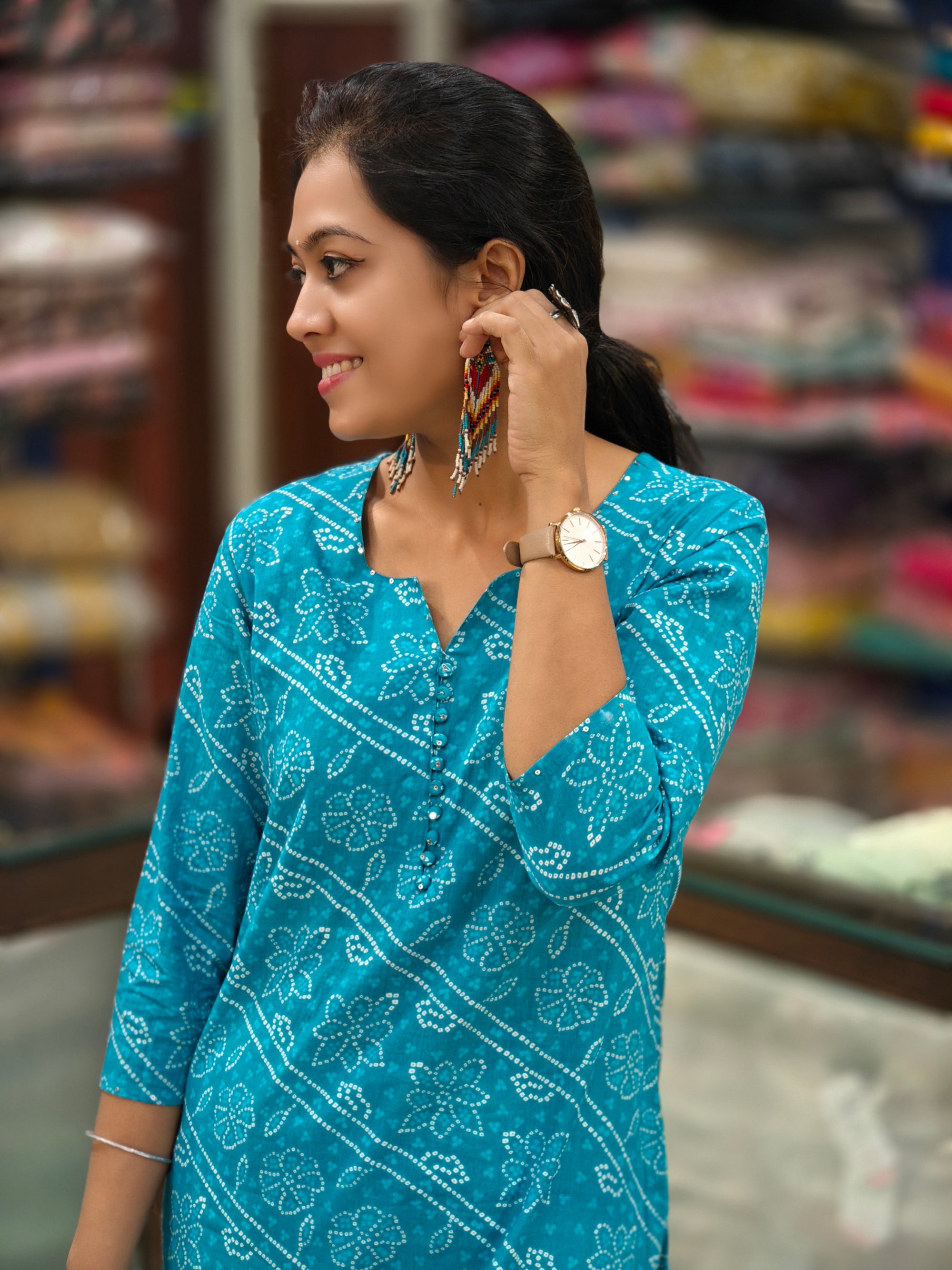 Pure Cotton Kurti 011477