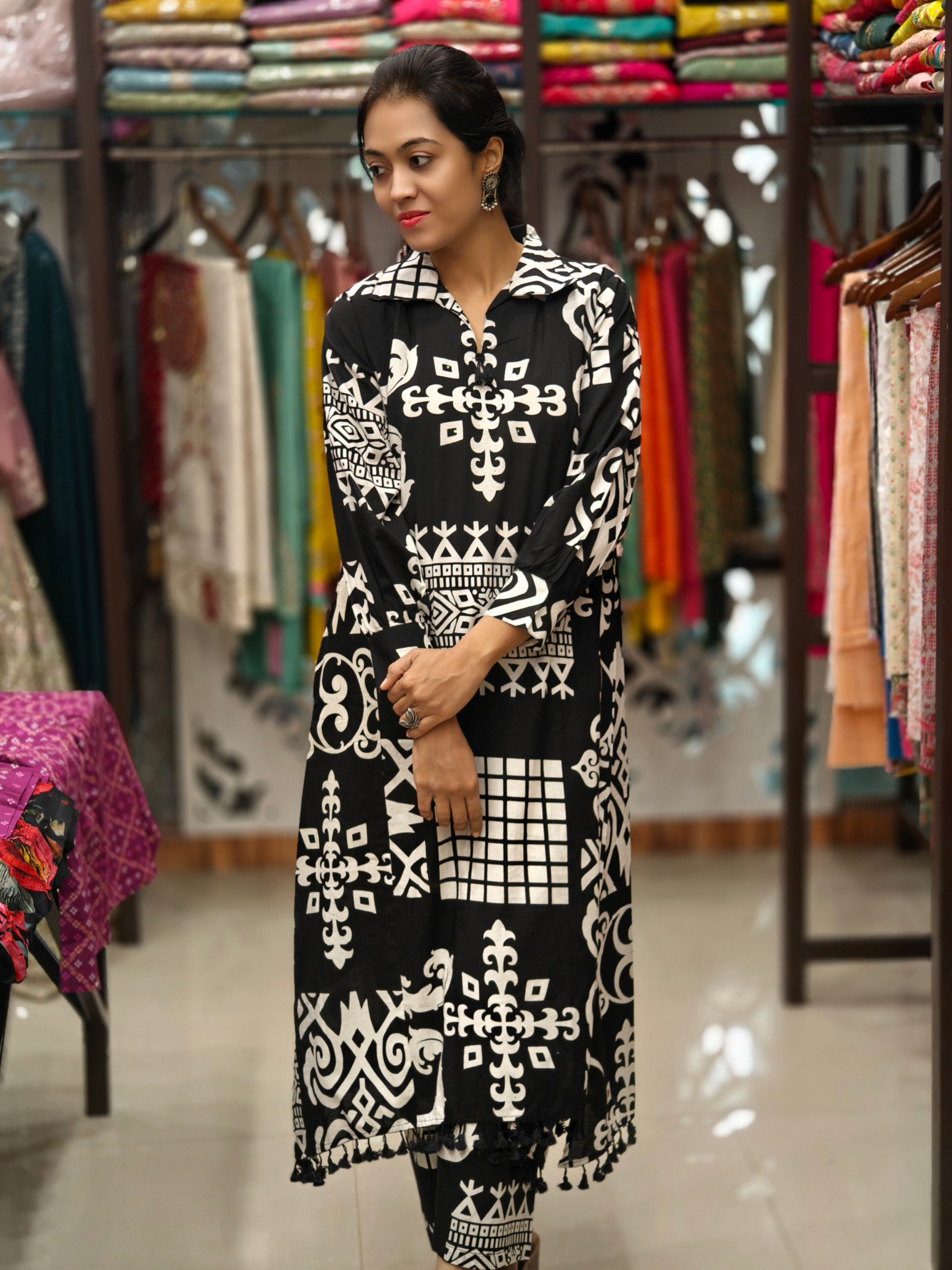 Pure Cotton Co-Ord Set 012233